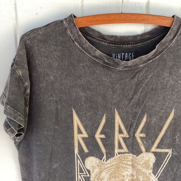 Free People tshirt Rebel oversized TEE - Picture 3 of 3